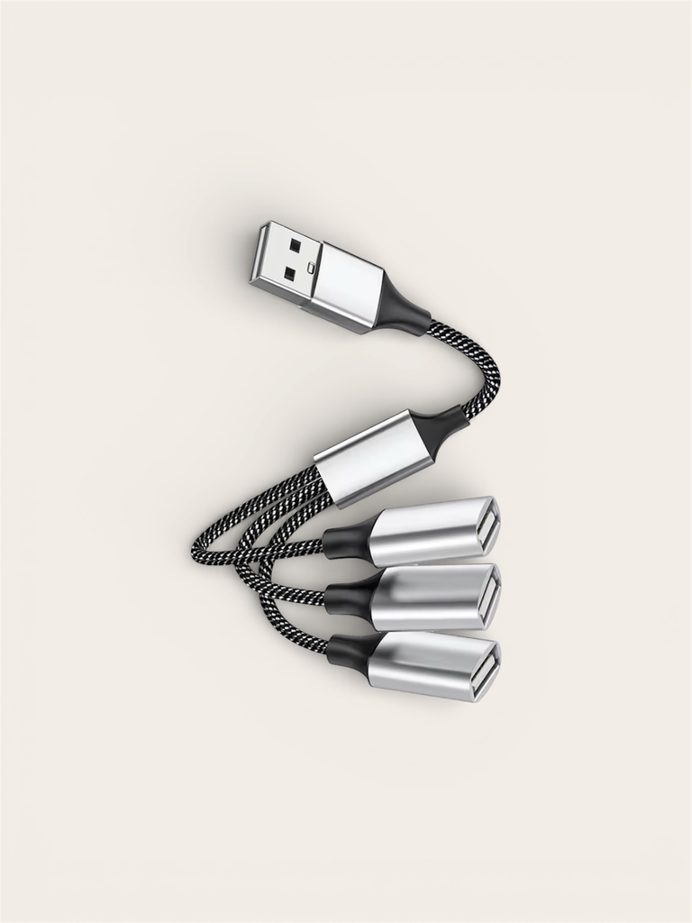 USB Hub 3-in-1
