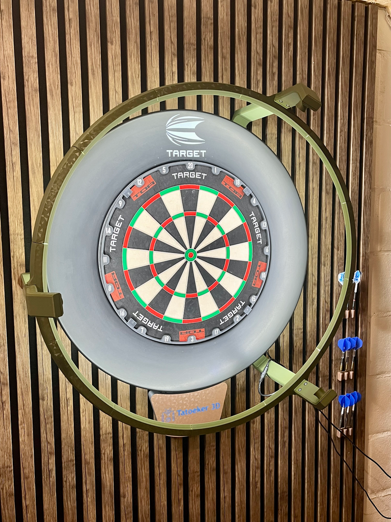 Autodarts + LED (Zwart)